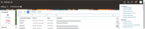 Creation of Manual Transaction and Billing adjustments