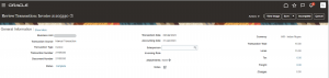 Creation of Manual Transaction and Billing adjustments