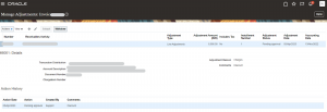 Creation of Manual Transaction and Billing adjustments