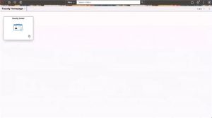 Fig 1: Faculty Center Tile PeopleSoft CS Image 32 | Fluid Faculty Center Enhancement | Class Roster Page 