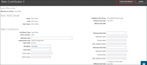 Fig 6 | Setting Up A Rates-Based Salary Basis | Oracle HCM Cloud