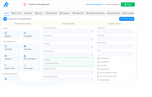 Drap and Drop Form Builder 