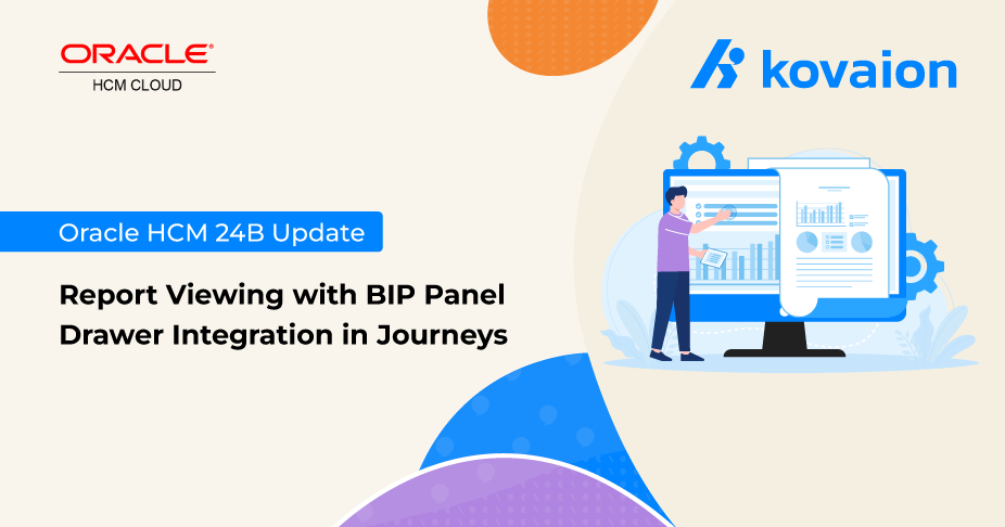 Report Viewing with BIP Panel Drawer Integration in Journeys - Oracle HCM Cloud 24B Update