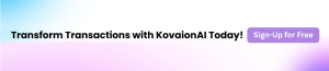KovaionAI Digital Signatures