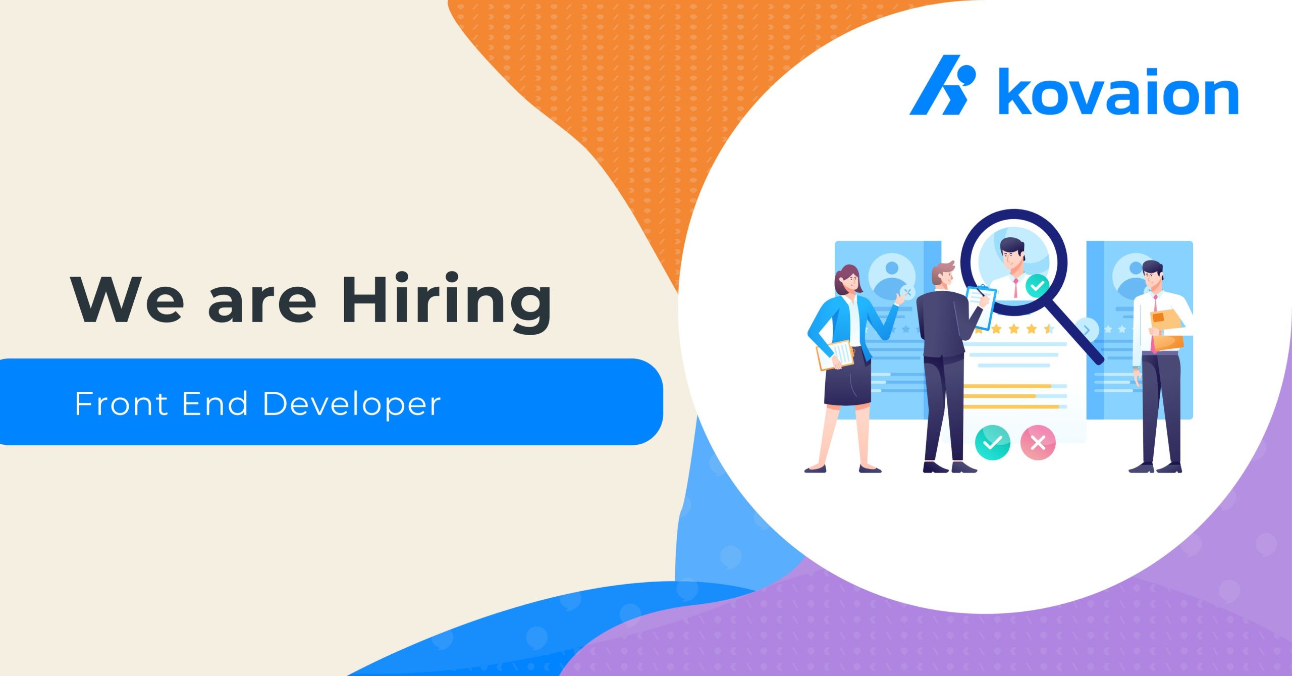 Front end Developer