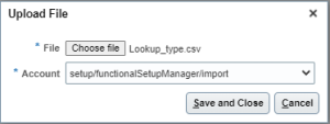 Bulk Import of Lookup TypesCodes Using File Based Loader in HCM Cloud - 5
