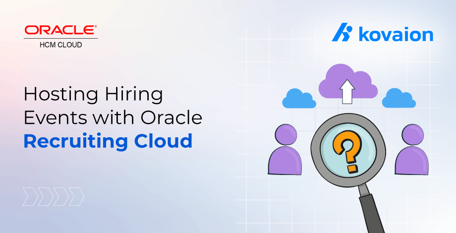 Hosting Hiring Events with Oracle Recruiting Cloud  
