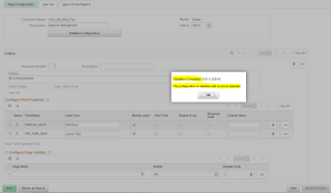 Page and Field Configurator
