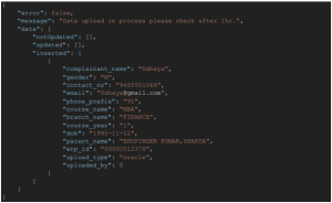 Third-Party API Integration in PeopleSoft – Enhance Application Functionality & Connectivity - Fig 1.2 Response for Post Request
