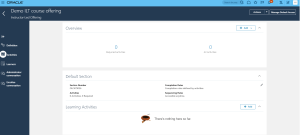 Instructor-Led Training in Oracle Learning Cloud - A Comprehensive Guide -- Fig 5.1: Activities Creation Page