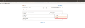 Fluid Performance Notes in PeopleSoft HCM PUM 52 - Fig 8: Notes - Move to Historical - Fig 10: Notes delete option in Current Notes