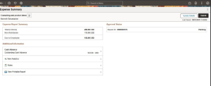 PeopleSoft FSCM Image 53: Requester Dashboard & Approval Statuses 