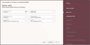 Oracle Redwood Experience: How to Create Job Offers in Oracle Recruiting Cloud 