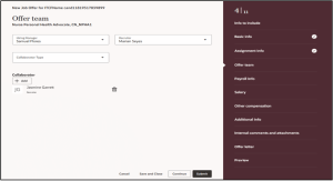 Oracle Redwood Experience: How to Create Job Offers in Oracle Recruiting Cloud 