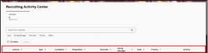 Simplifying Hiring with the Recruiting Activity Center in Oracle Recruiting Cloud 