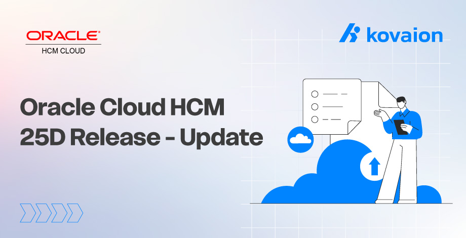 Oracle Cloud HCM 25D Release - Update