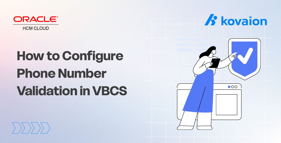 How to Configure Phone Number Validation in VBCS
