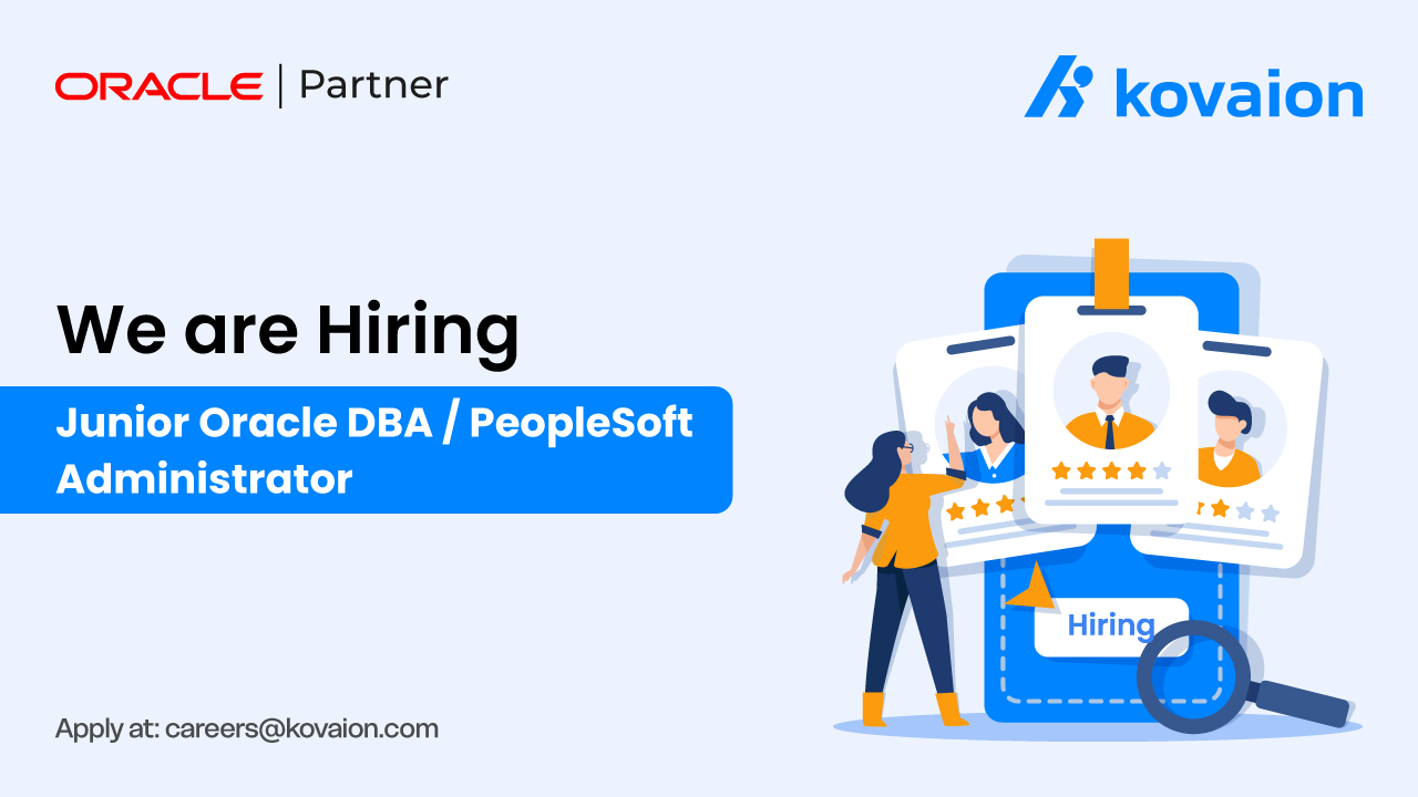 Associate Oracle DBA / PeopleSoft Administrator