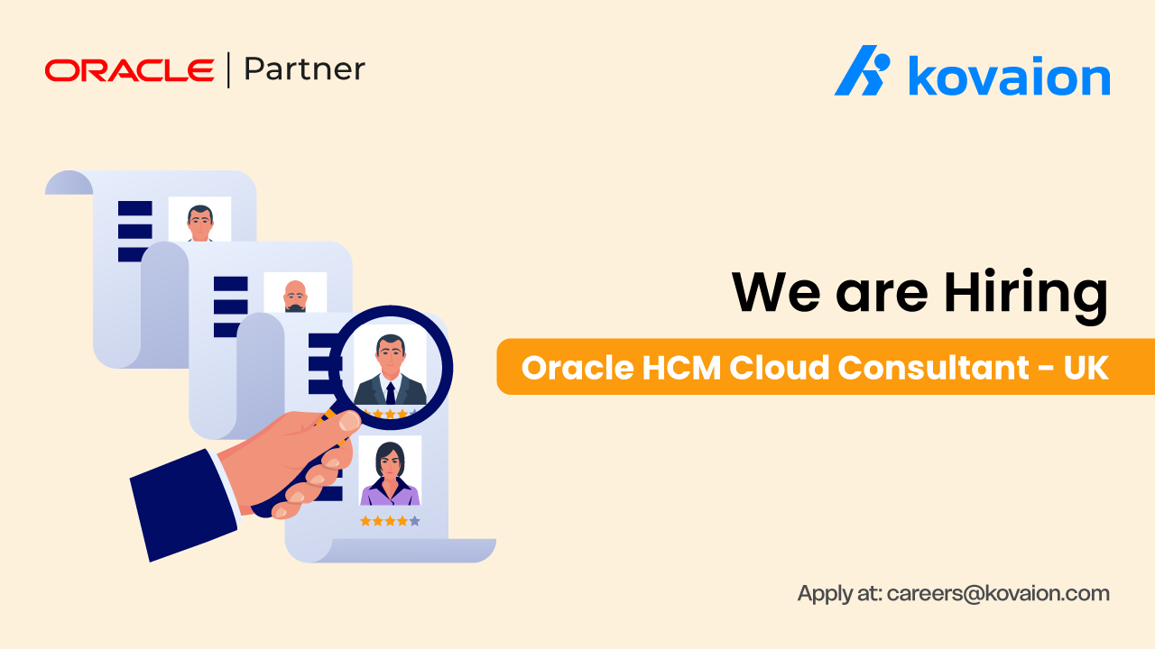 Oracle HCM Cloud Consultant - UK