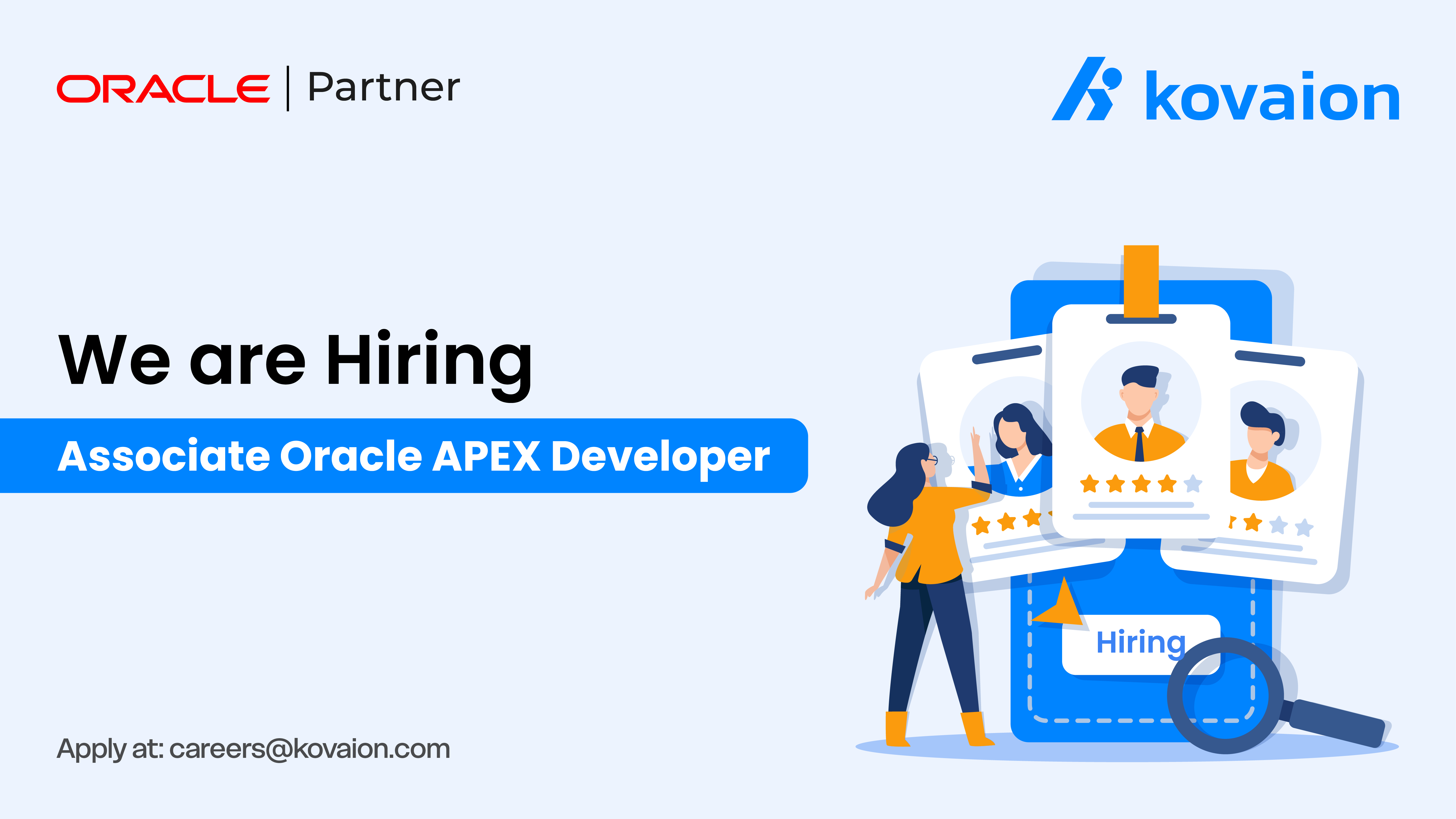 Associate Oracle APEX Developer 