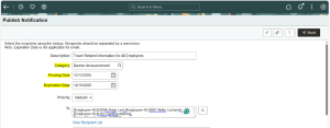 Fig 1.1 Starting with Notification setup in Notification Publisher HCM PUM 53 - Notification Publisher Enhancements 