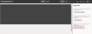 Fig 4: Navigate to Configure Page