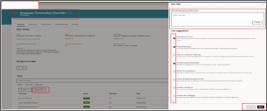 Fig 6: Journey Suggestion Task Creation page