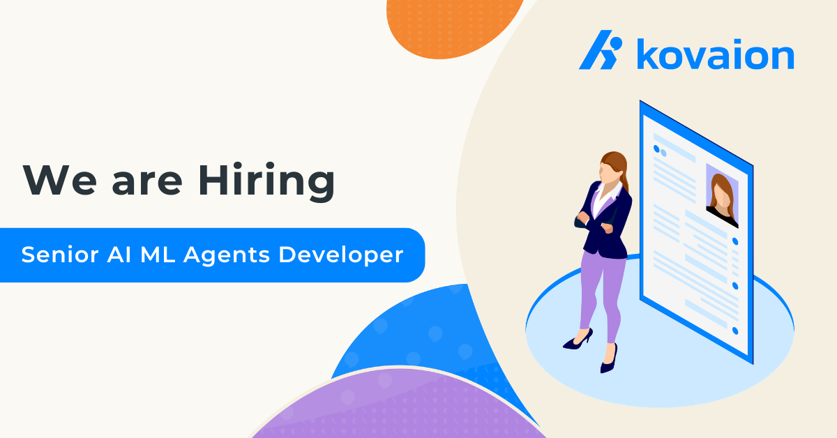 Senior AI ML Agents Developer